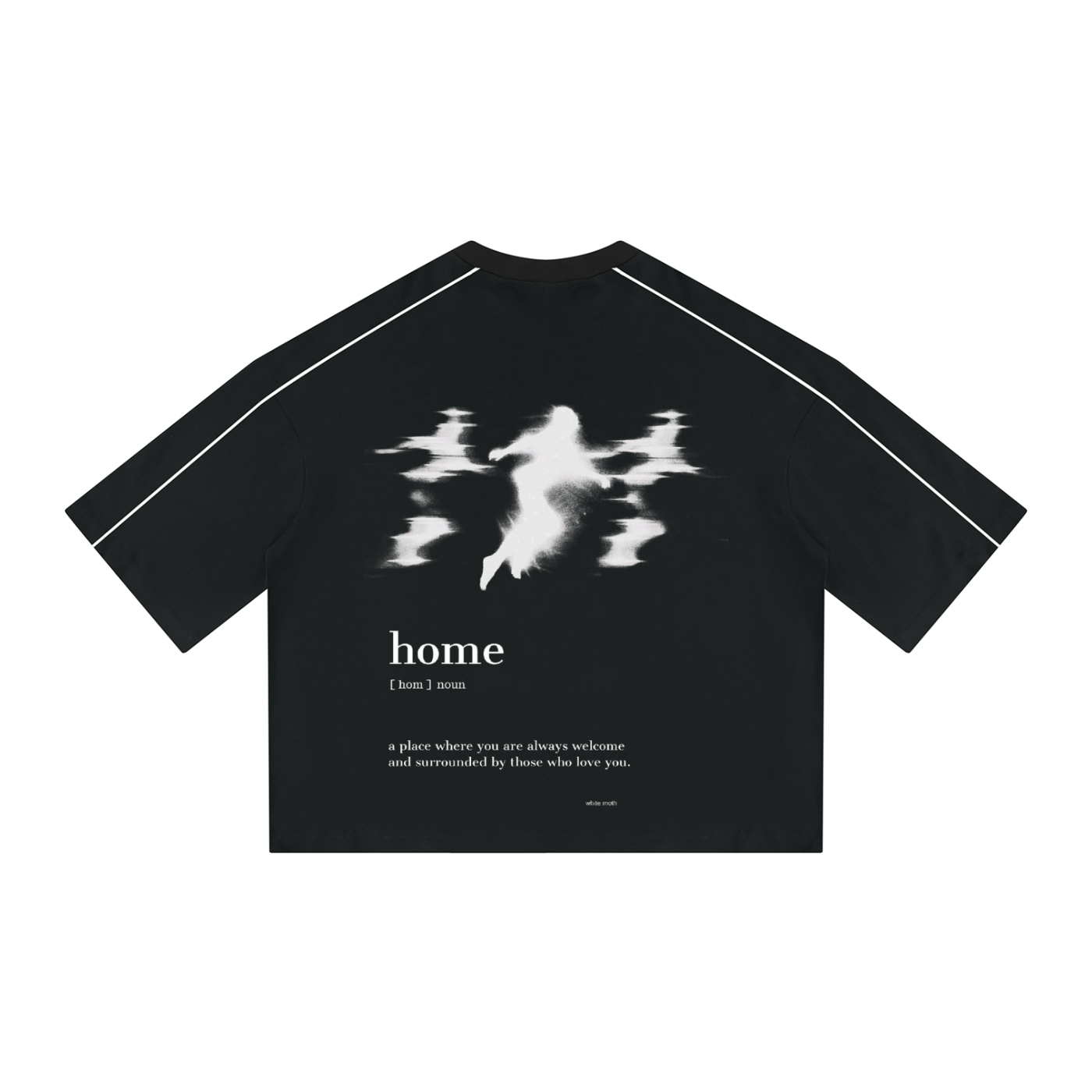 Unisex Heavyweight Boxy Piping T-Shirt