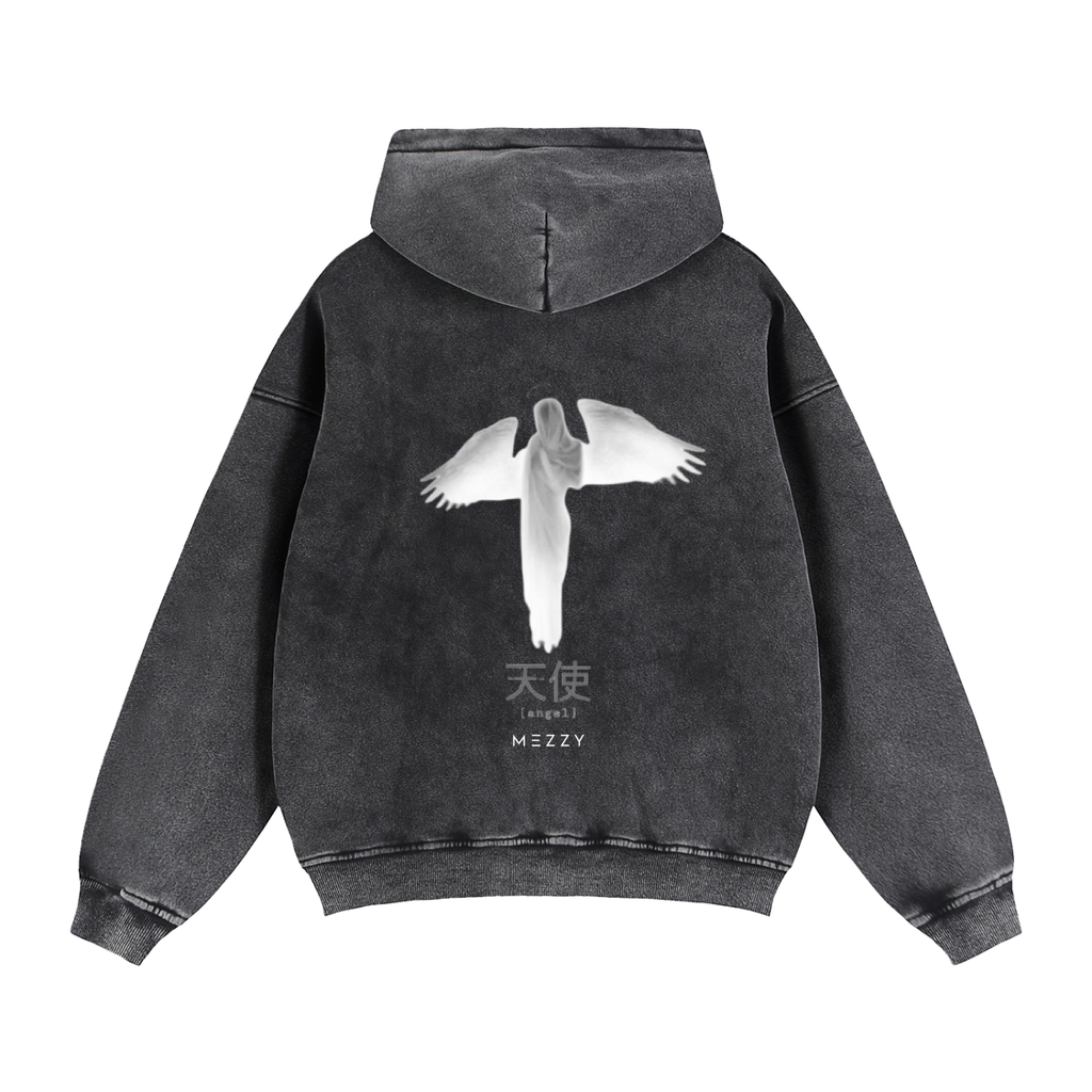 Zip-Through Boxy Fleece Hoodie