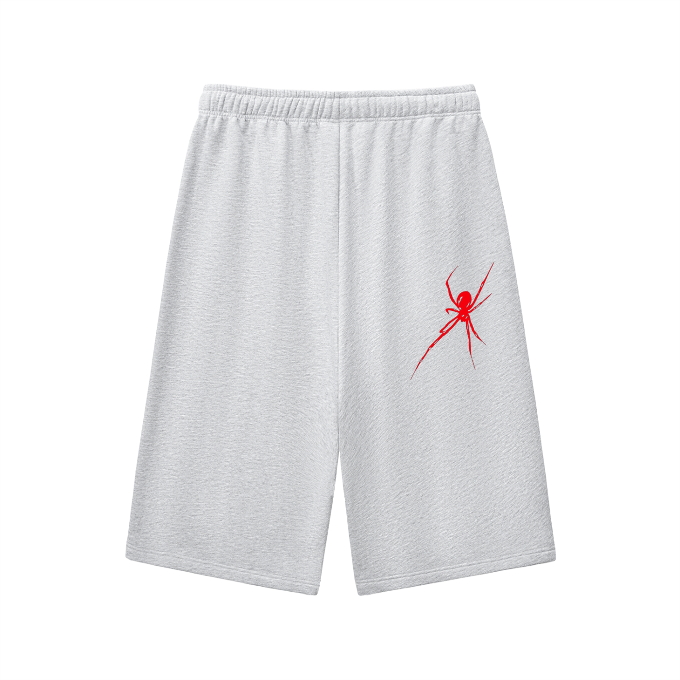 Relaxed Drawstring Three-quarter Sweatpants